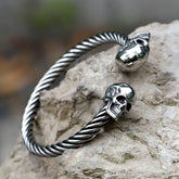 Aric Skulls Bracelet | Morbid Rags